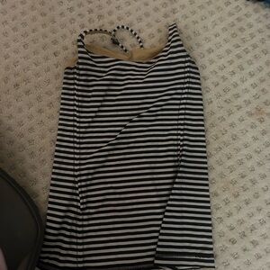 Striped Black and White Women's Shirt Lululemon